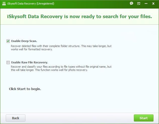 iSkysoft Data Recovery - Screenshot #16