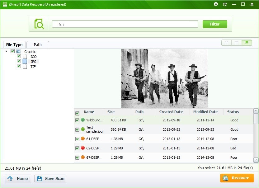 iSkysoft Data Recovery - Screenshot #14