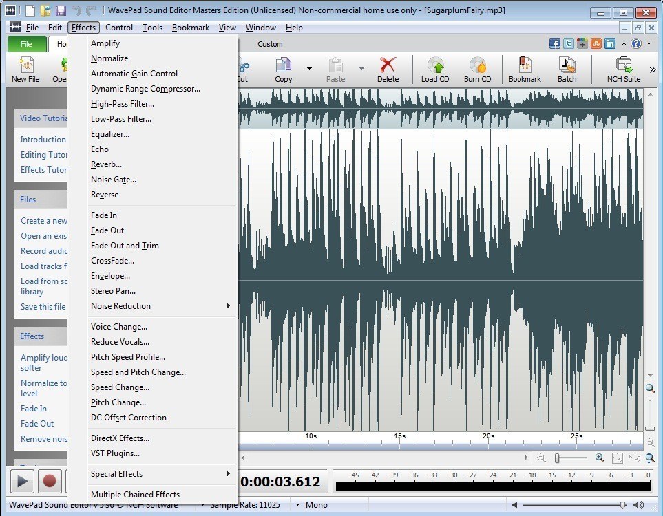 wavepad sound editor full