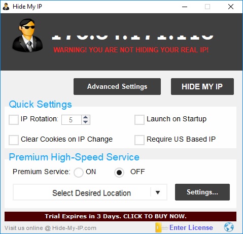 Hide My IP - Screenshot #5