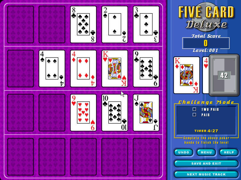 Five Card Deluxe download for free - SoftDeluxe