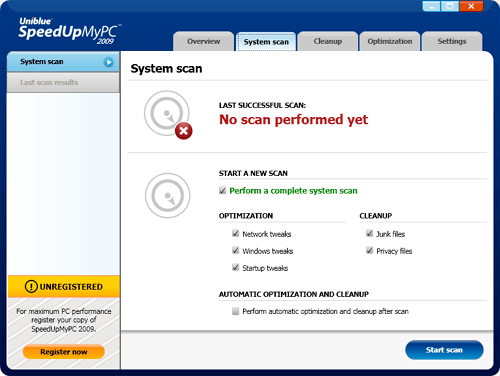 SpeedUpMyPC - Screenshot #18