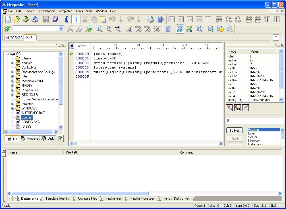 Hexprobe - Screenshot #1
