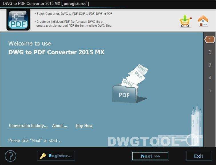 DWG to PDF Converter MX - Screenshot #11