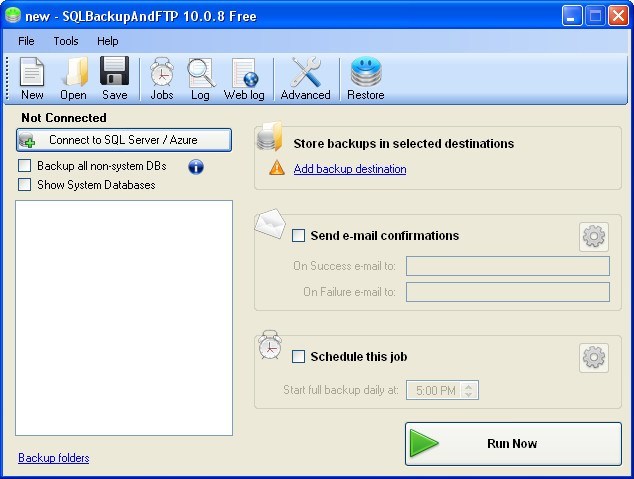SQL Backup аnd FTP - Screenshot #8