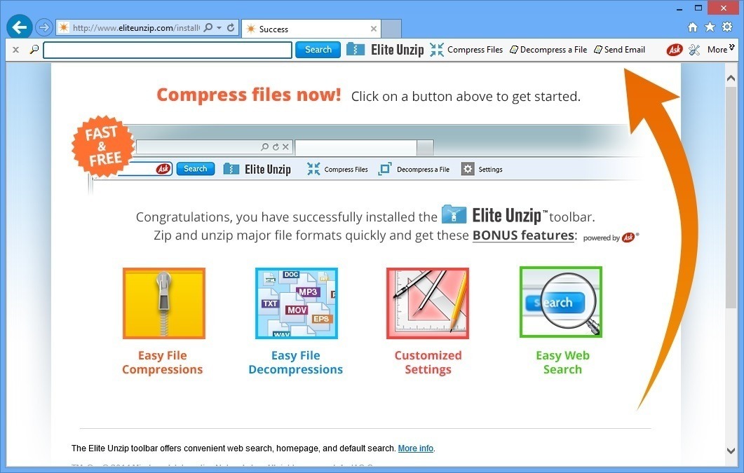 Elite Unzip - Screenshot #5