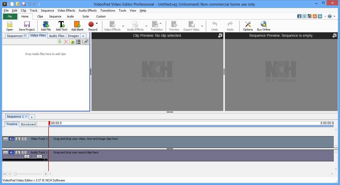 NCH VideoPad Video Editor Pro 13.51 download the last version for android