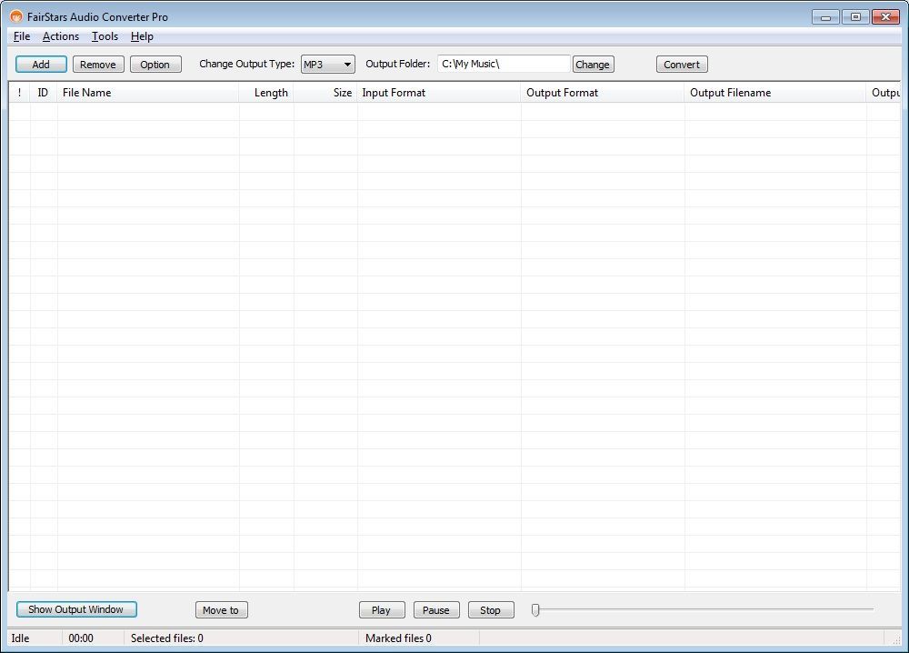 FairStars Audio Converter Pro - Screenshot #16