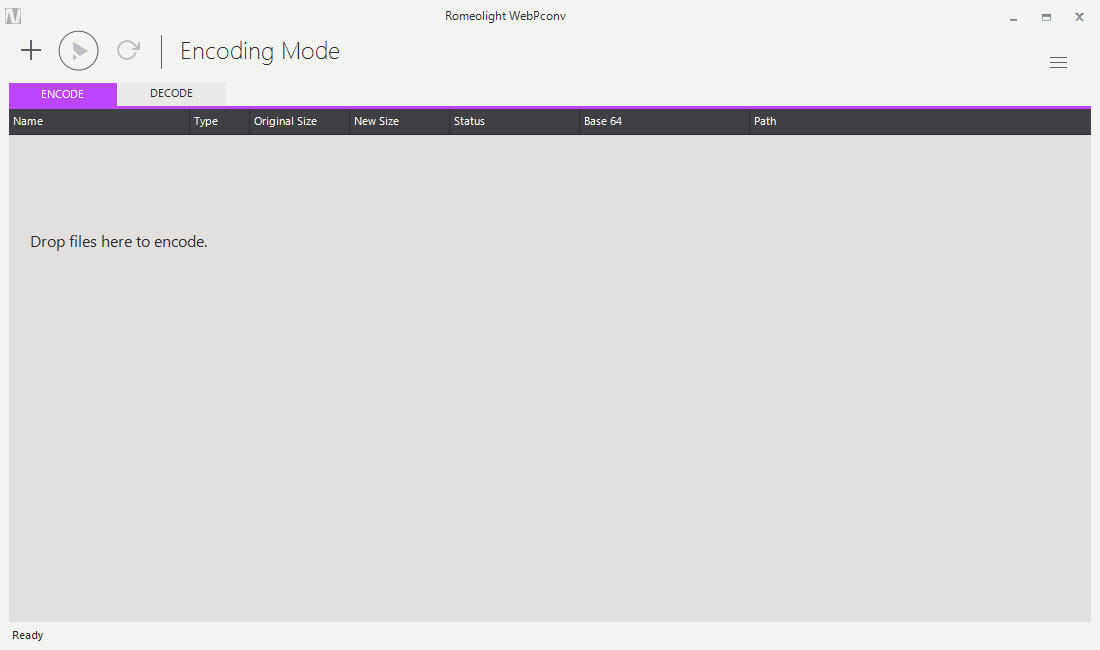 WebPconv - Screenshot #1