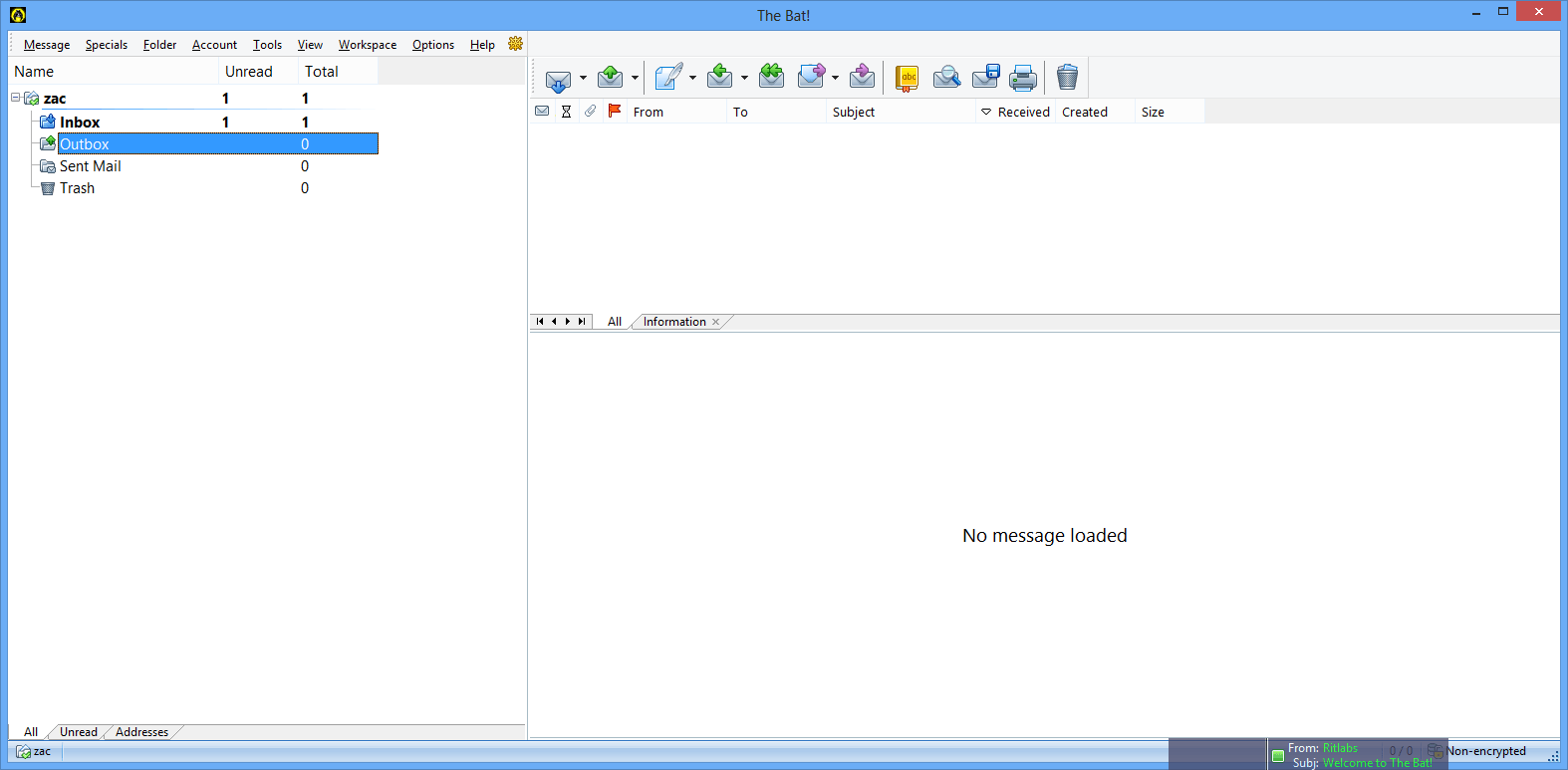 The Bat! - Screenshot #6