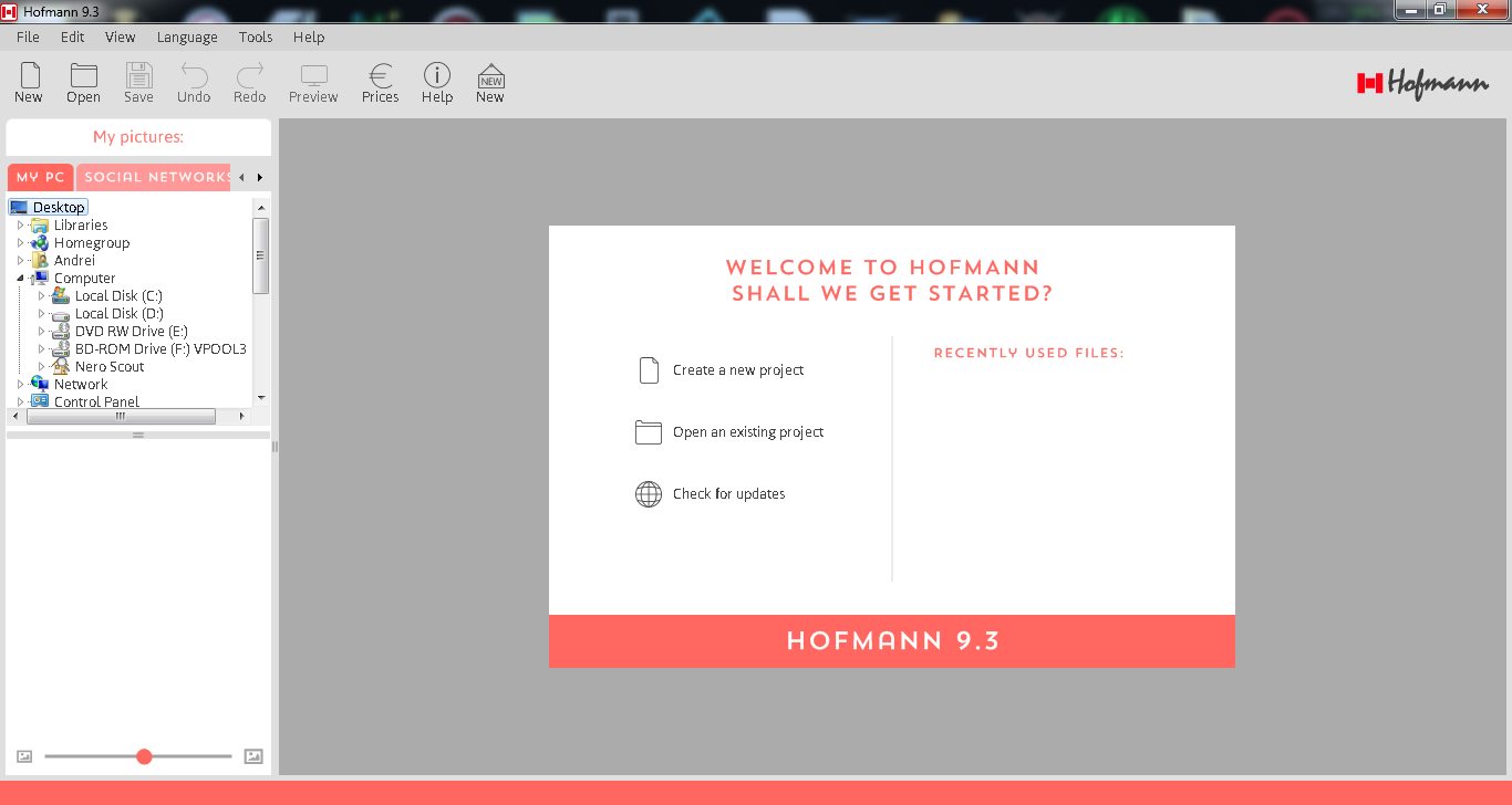 Hofmann - Screenshot #1
