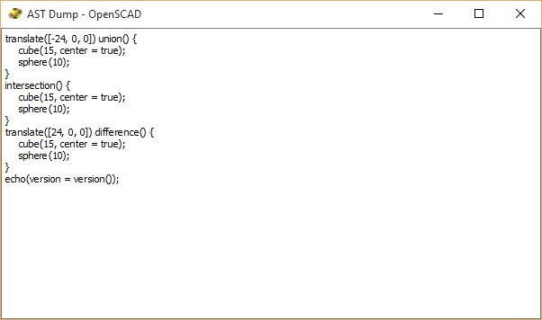 OpenSCAD - Screenshot #2