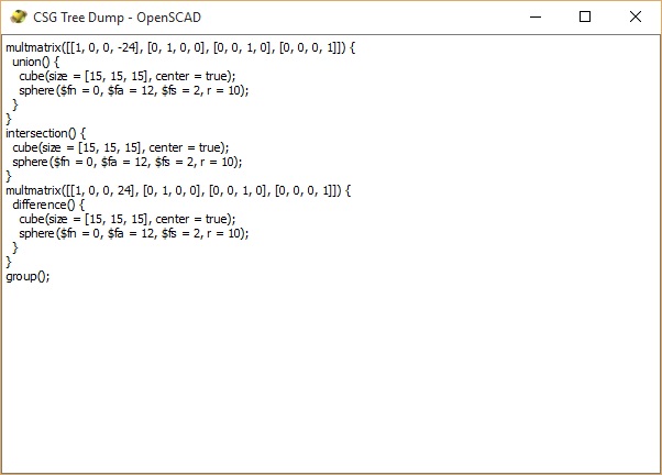 OpenSCAD - Screenshot #1