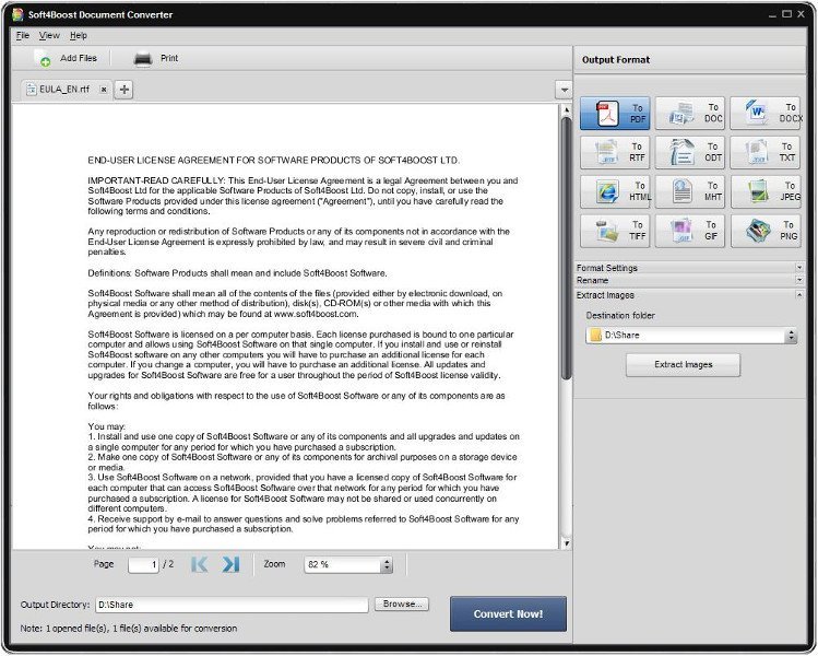 Soft4Boost Document Converter - Screenshot #14