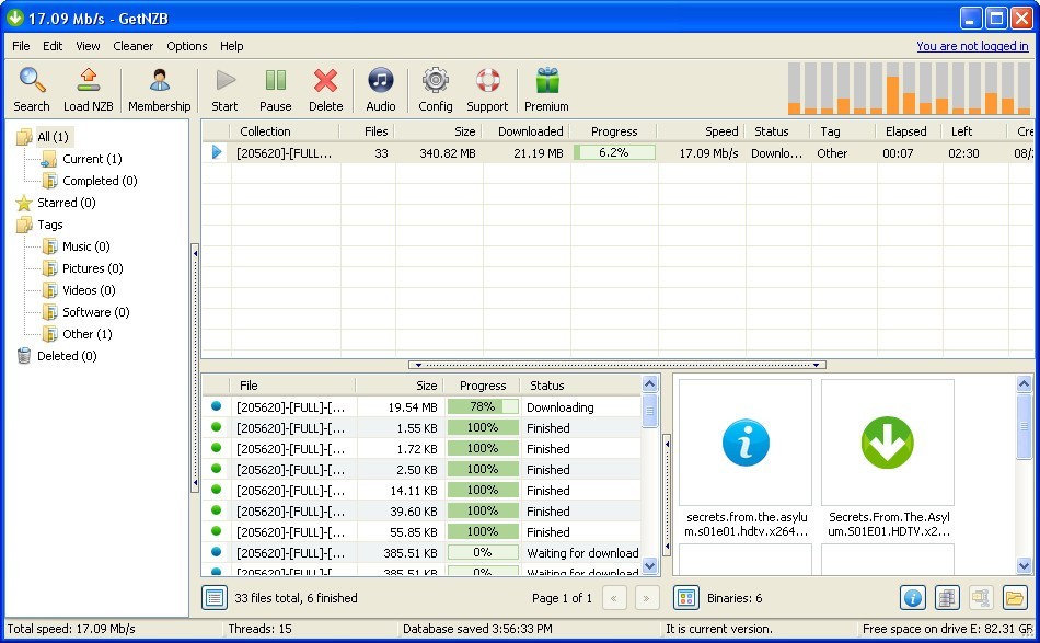 GetNZB - Screenshot #3