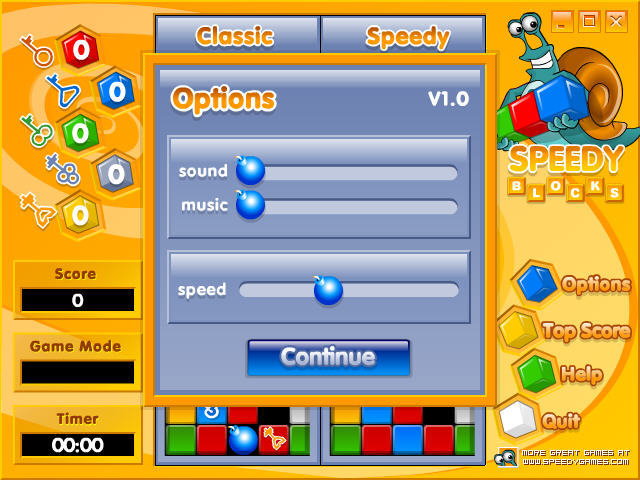 Speedy Blocks DEMO - Screenshot #1