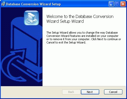 Database Conversion Wizard latest version - Get best Windows software