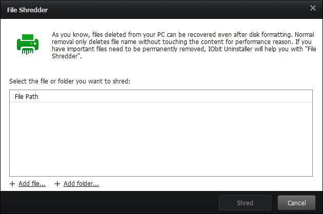 IObit Uninstaller - Screenshot #6