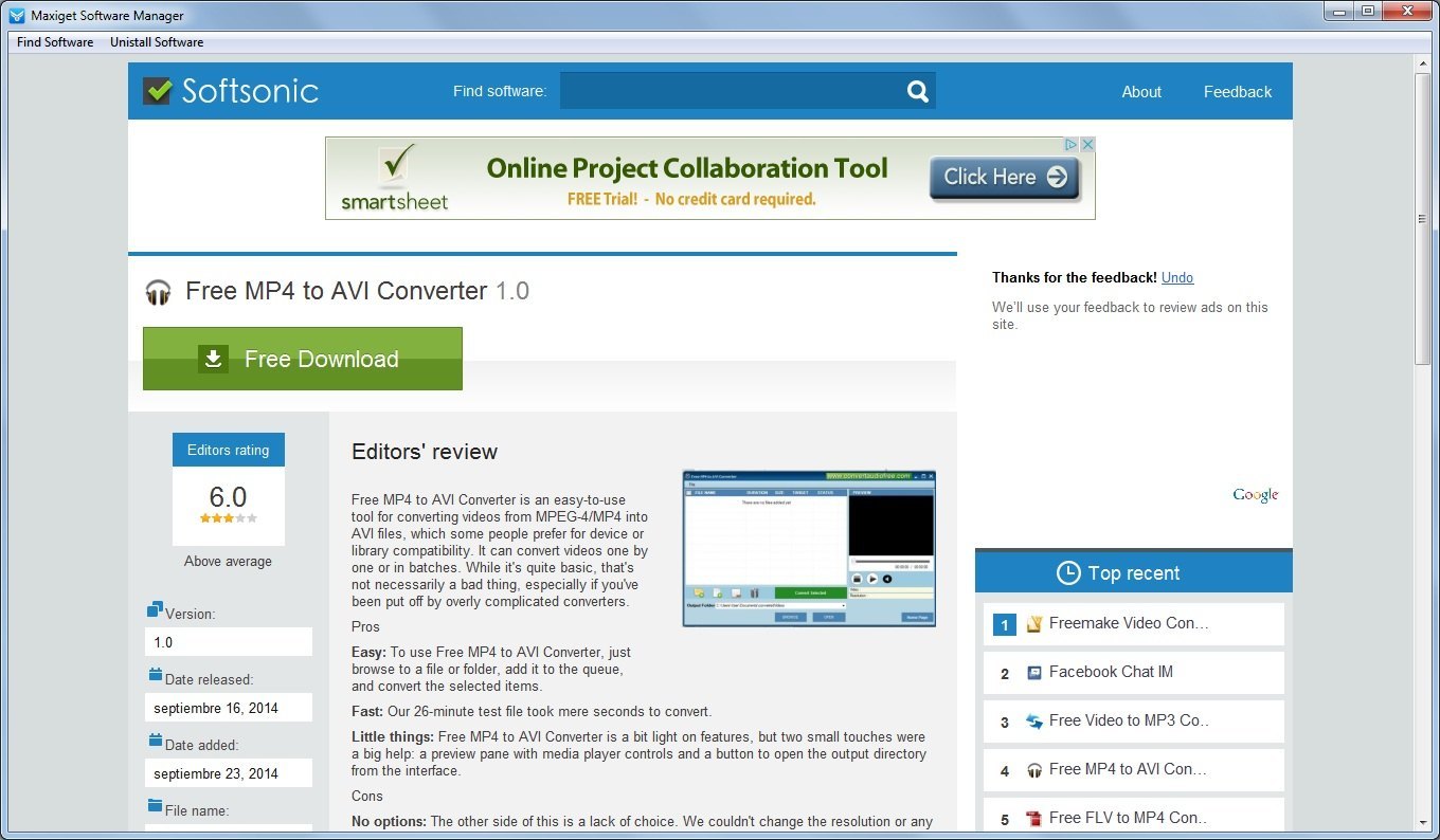 MaxiGet Software Manager - Screenshot #4
