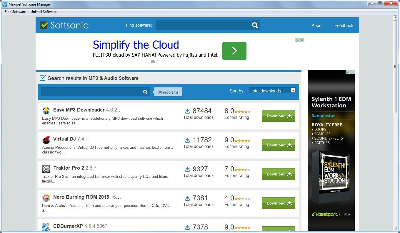 MaxiGet Software Manager - Screenshot #5