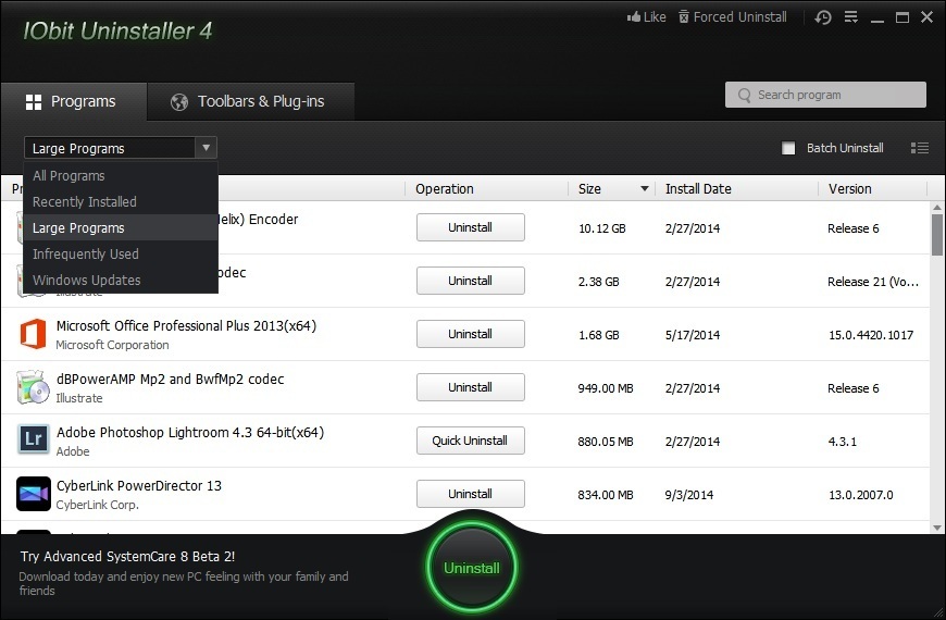 download iobit uninstaller 12.0 0.10 key