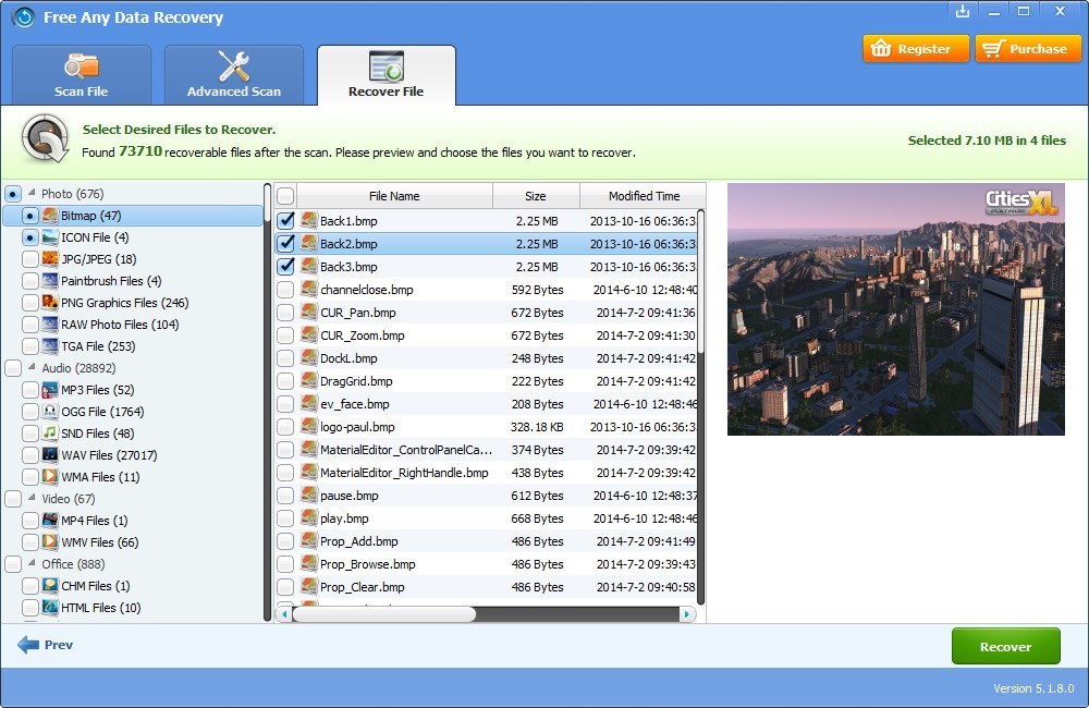 Free Any Data Recovery - Screenshot #14