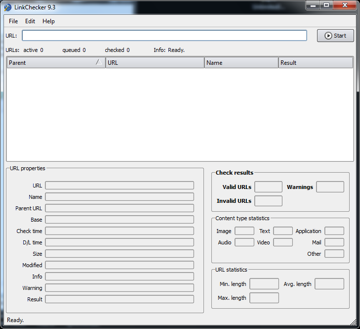 LinkChecker - Screenshot #1