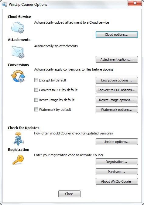 WinZip Courier - Screenshot #12