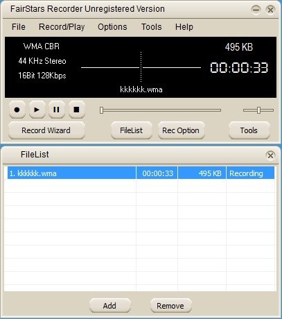 FairStars Recorder - Screenshot #6
