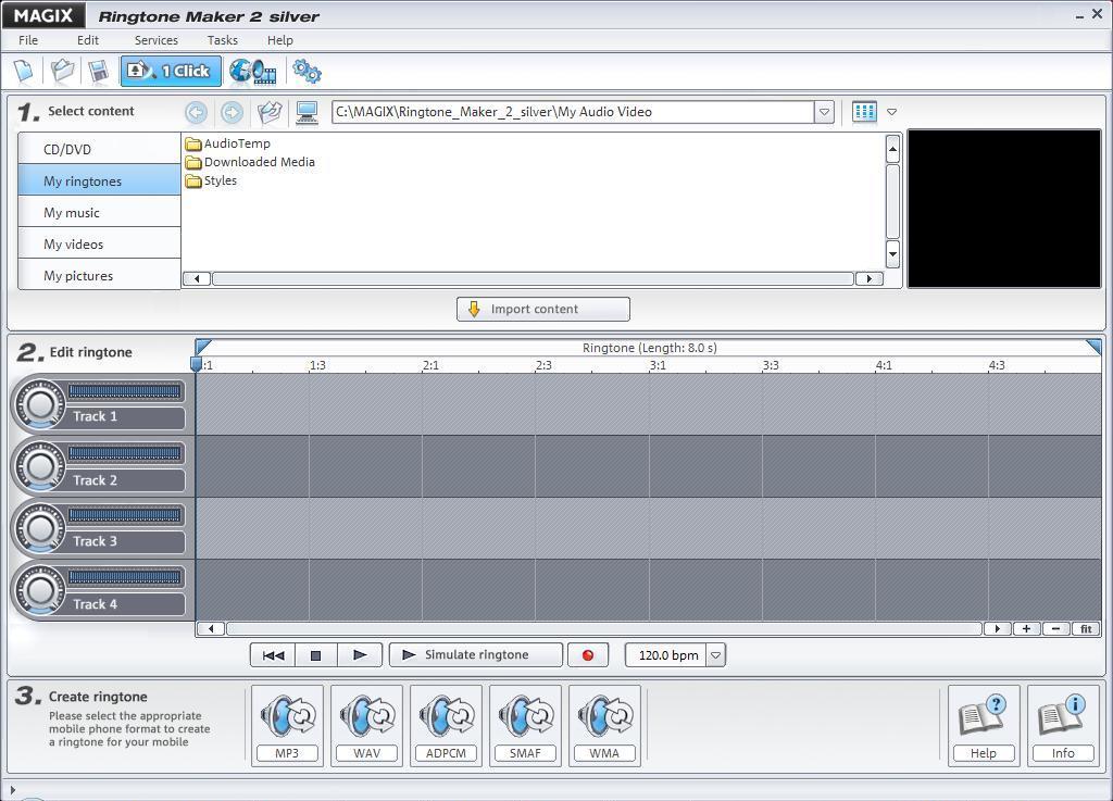 MAGIX Ringtone Maker - Screenshot #3