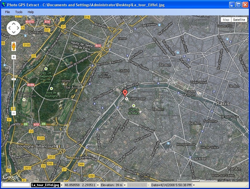 Photo GPS Extract download for free SoftDeluxe