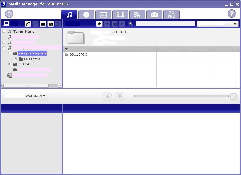 Media Manager for WALKMAN - Screenshot #2