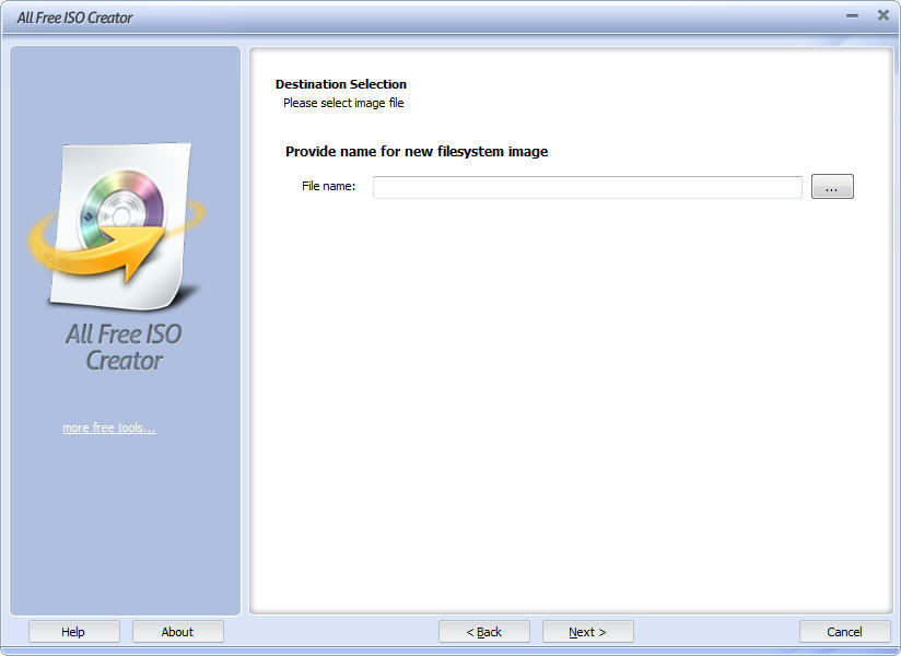All Free ISO Creator - Screenshot #3