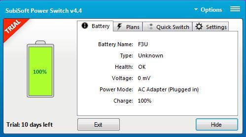 SubiSoft Power Switch - Screenshot #2