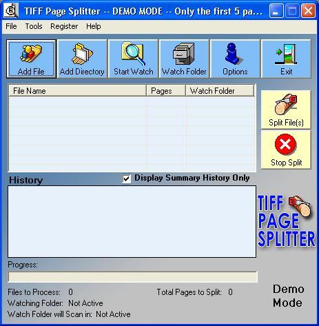 TIFF Splitter Deluxe latest version - Get best Windows software