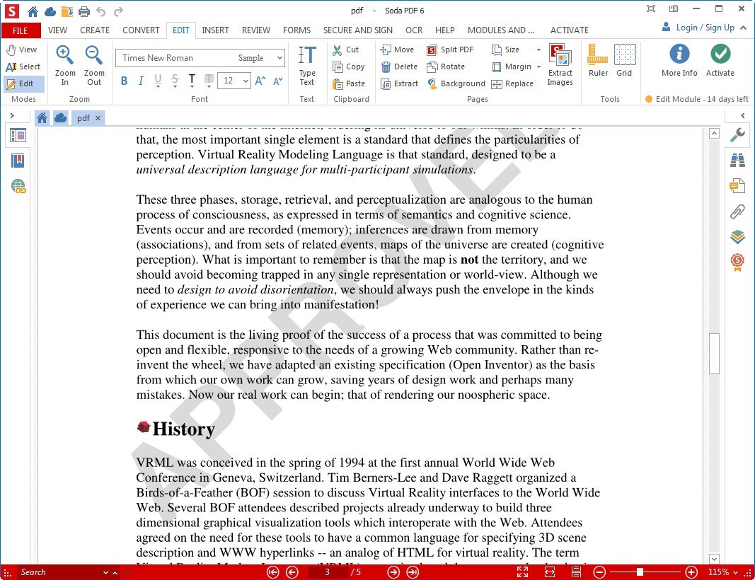 Soda PDF Desktop Pro 14.0.351.21216 download the new for mac