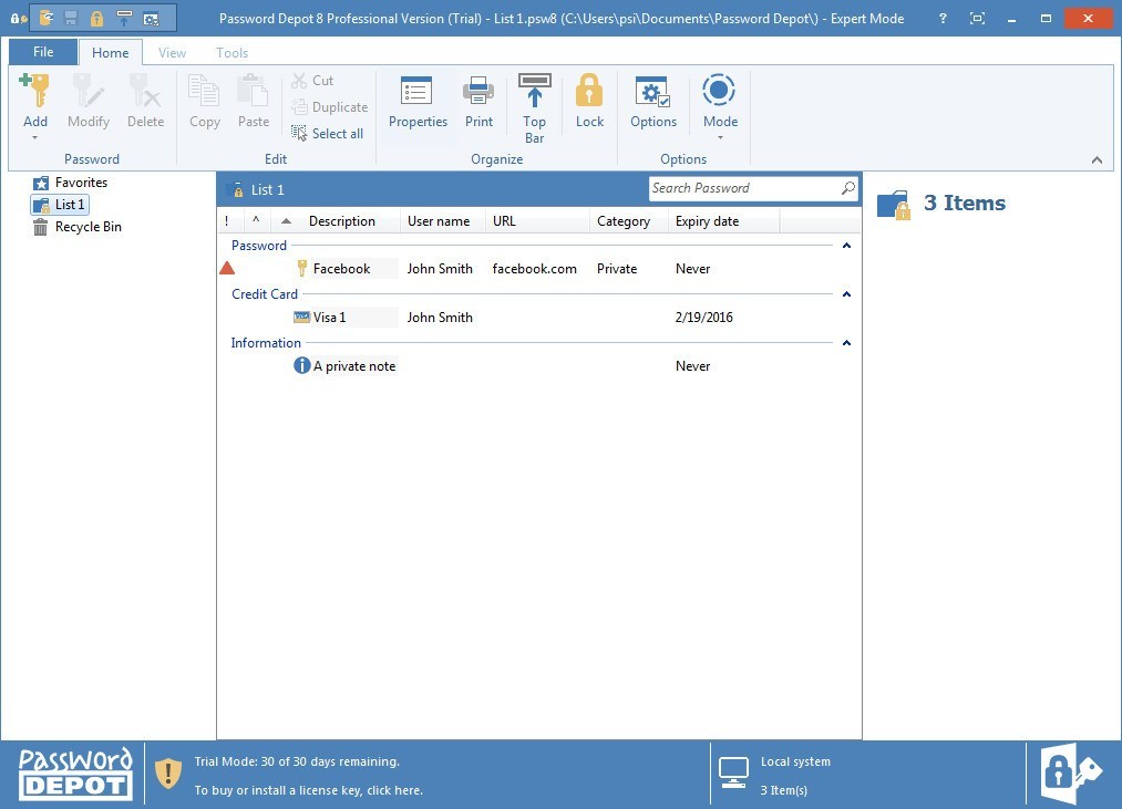 Password Depot - Screenshot #21