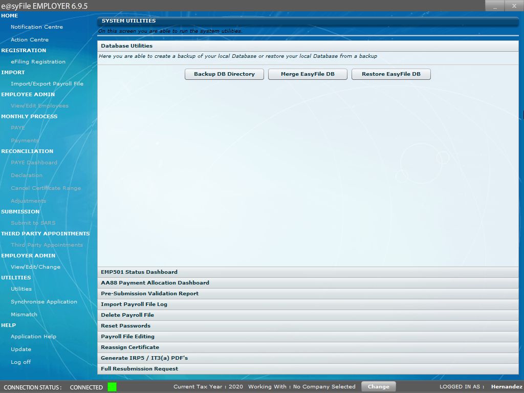e@syFile-employer - Screenshot #2
