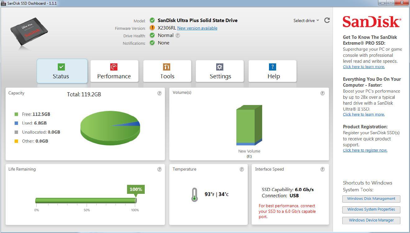 download WD SSD Dashboard 5.3.2.4