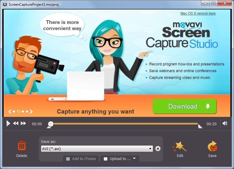 Movavi Screen Capture Studio - Screenshot #15