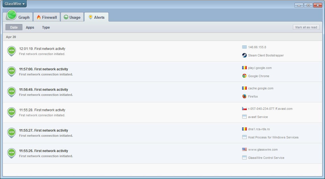 GlassWire - Screenshot #20