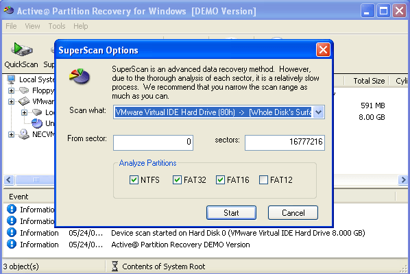 Active@ Partition Recovery - Screenshot #19