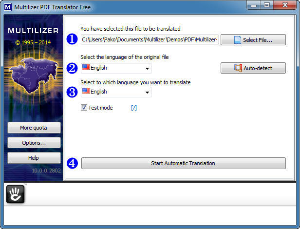 Multilizer PDF Translator - Screenshot #9