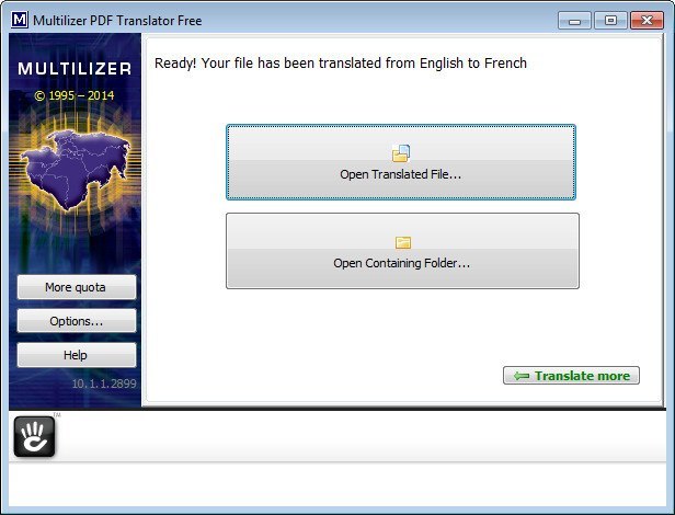Multilizer PDF Translator - Screenshot #7
