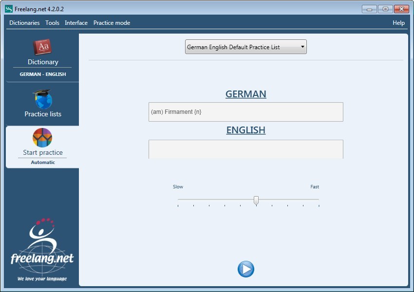 Freelang Dictionary - Screenshot #2
