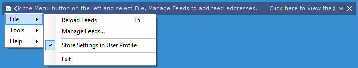 Desktop Ticker - Screenshot #1