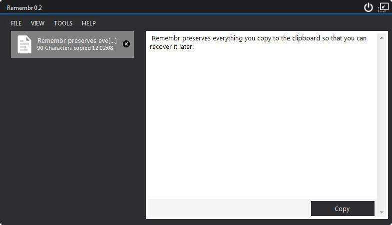 Remembr - Screenshot #2