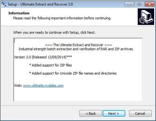 Ultimate Extract and Recover - Screenshot #4