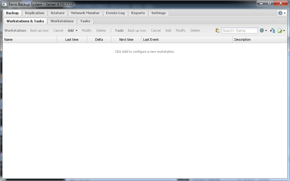 Ferro Backup System - Screenshot #4