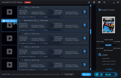 WonderFox DVD Ripper Speedy - Screenshot #10